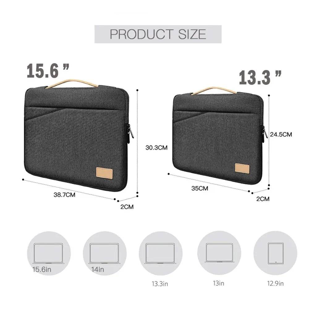 Geantă Laptop Sleeve Portabilă pentru MacBook și Laptopuri de 15.6 inch - Venduqo