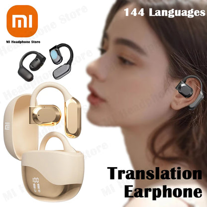 Casti Bluetooth Xiaomi AI Translator cu Traducere Instantanee