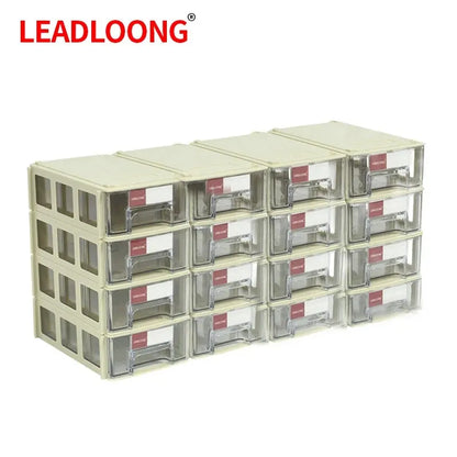 Organizer Mini pentru Piese cu 8/16 Sertare - LEADLOONG