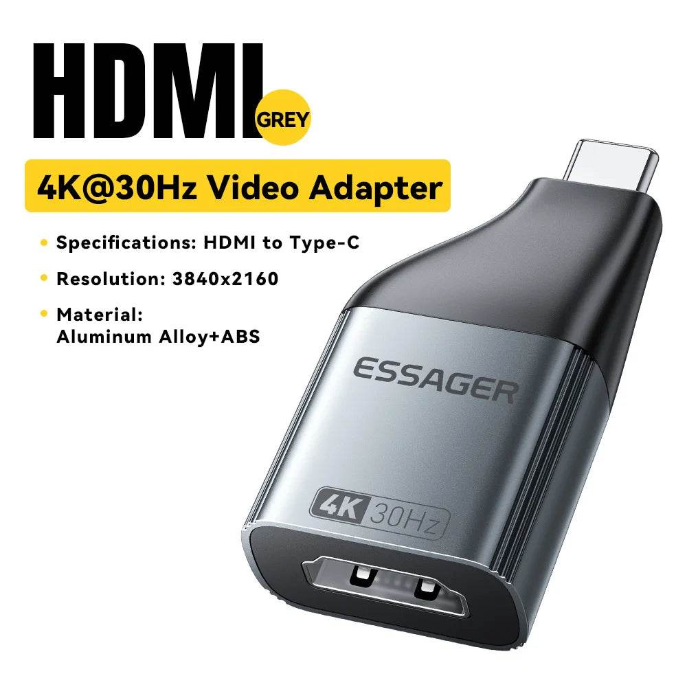 Adapter USB-C la HDMI DP VGA Mini DisplayPort 8K 60Hz - Venduqo
