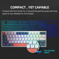 Machenike K500-B61 Mini Tastatură Mecanica 60% - Venduqo