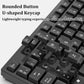 Tastatură Wired Ergonomică cu 104 Taste pentru PC Laptop - Venduqo