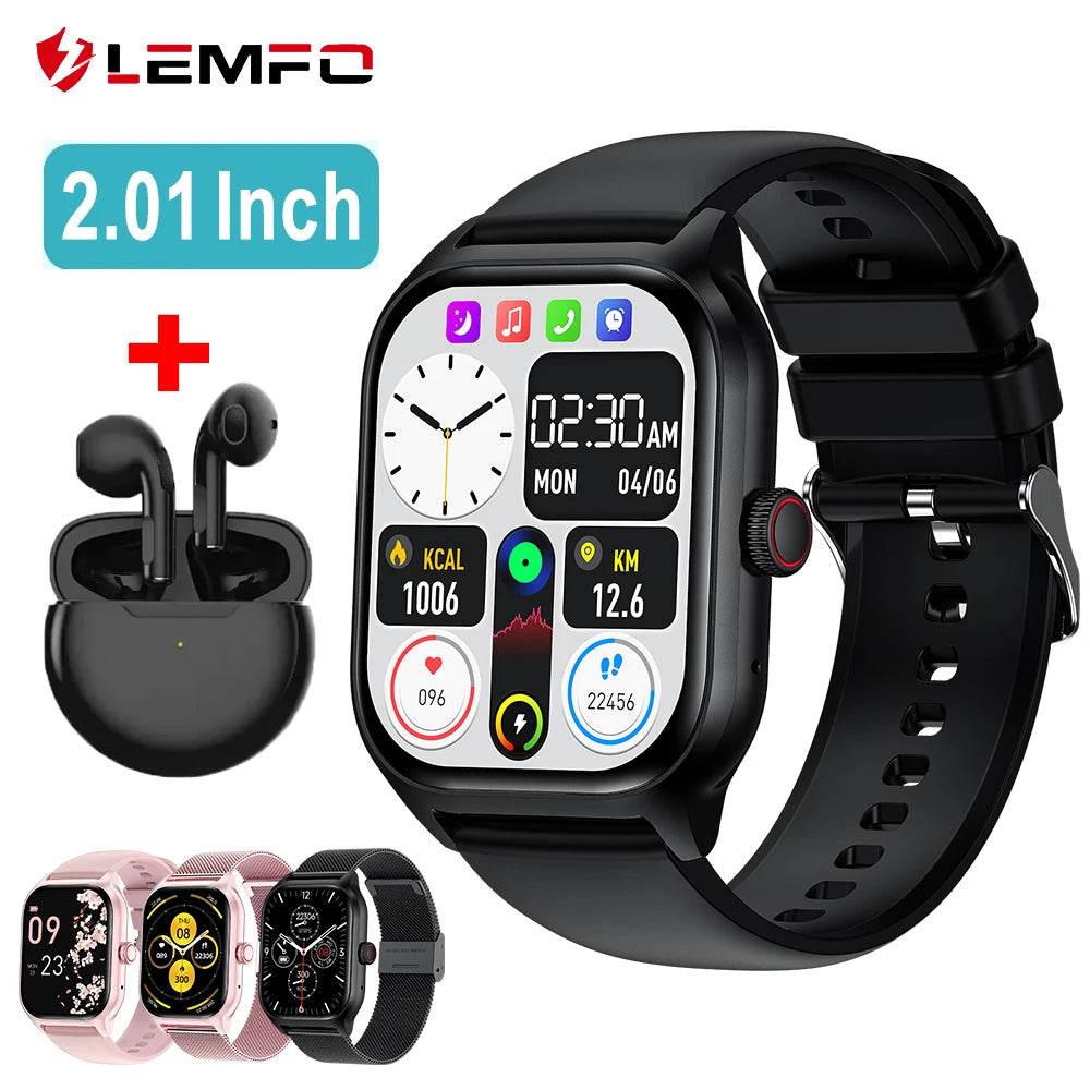 LEMFO LT10 Smart Watch 2024 - Ceas inteligent Bluetooth pentru fitness - Venduqo