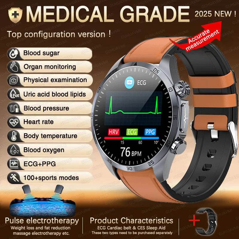 Ceas inteligent medical pentru fizioterapie 2025 - Venduqo