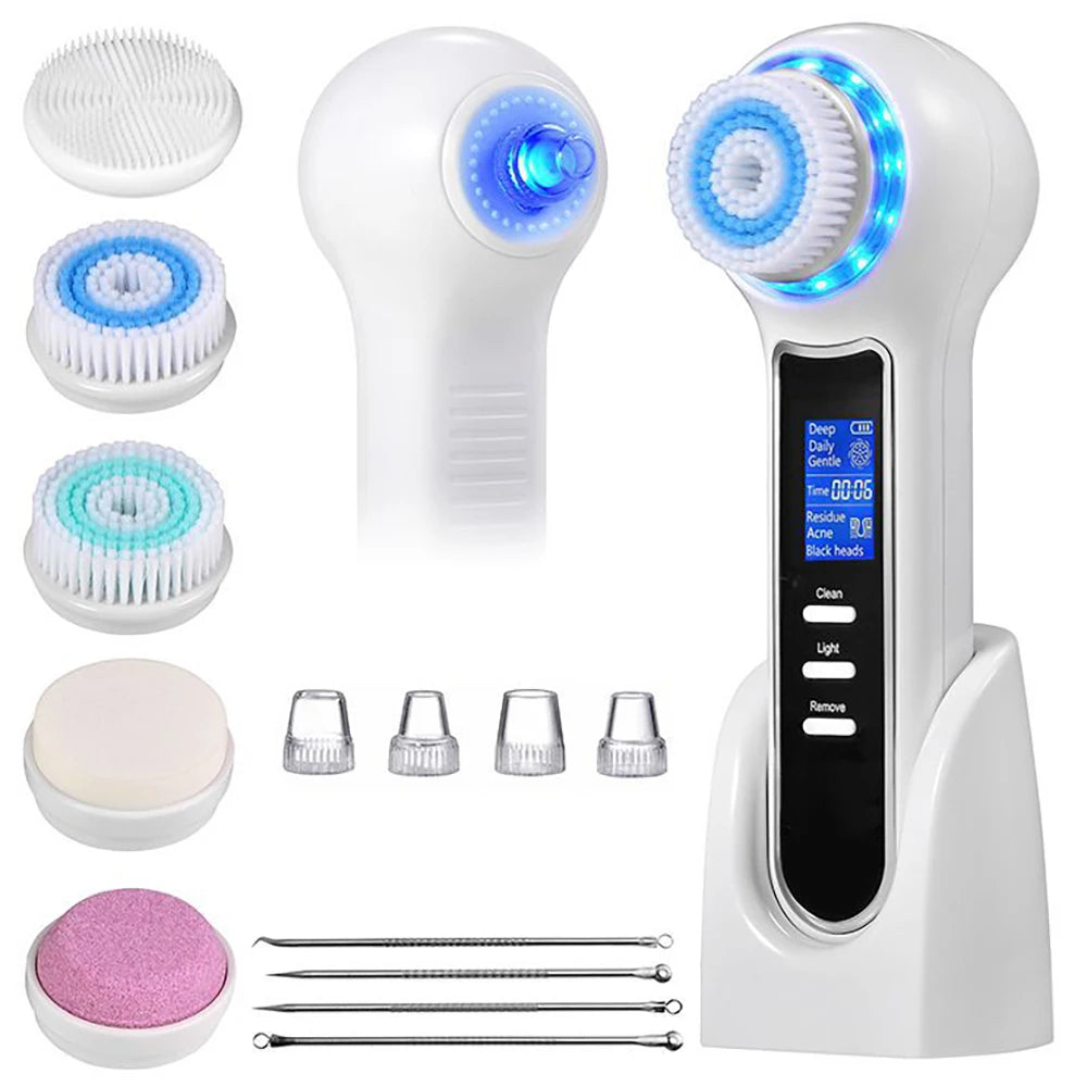 Perie Exfoliantă Facială Electrică cu Rotire