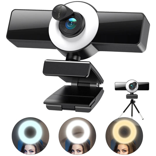 Webcam 8K 4K 2K Full HD USB cu Microfon Autofocus - Venduqo