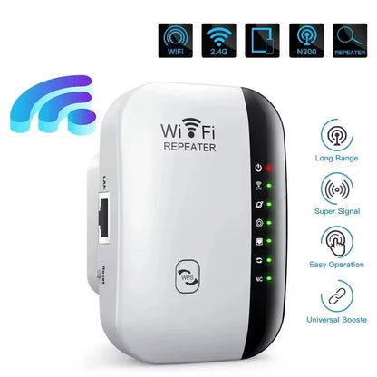 Repeater Wi-Fi 300Mbps - Extinde Semnalul Wireless