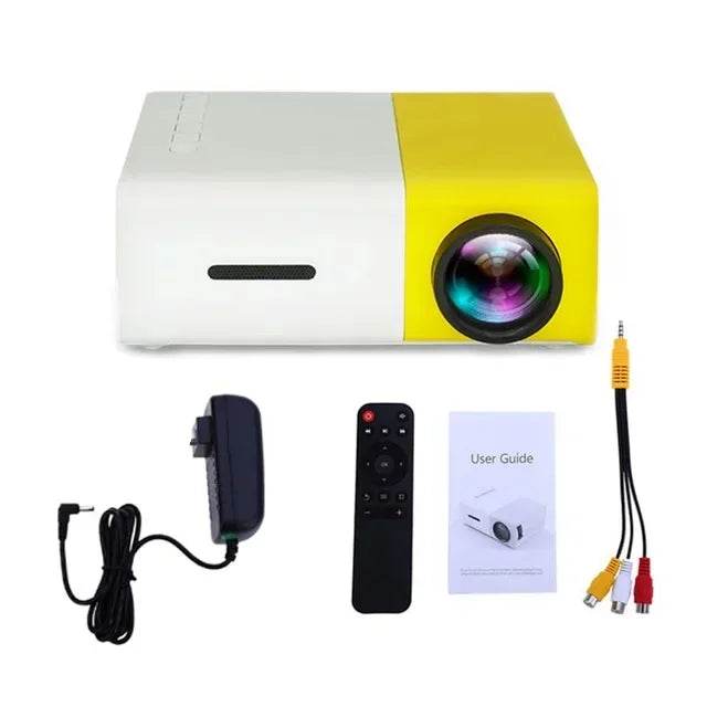 Mini proiector LED portabil YG300 cu HDMI, USB și TF - Venduqo