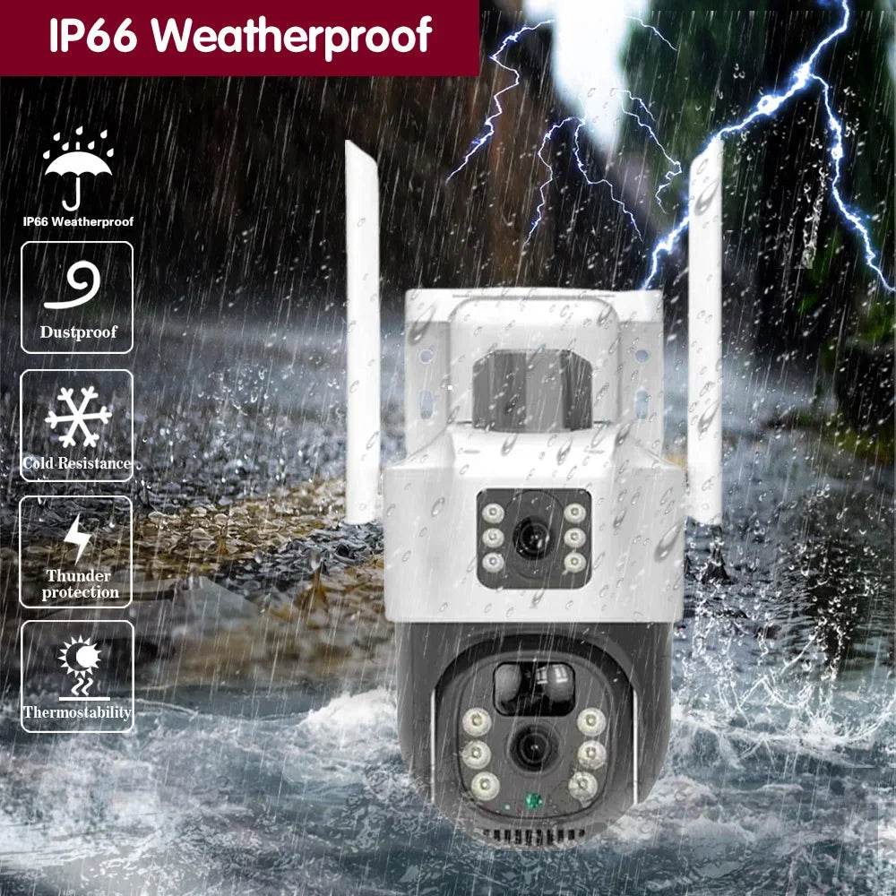 Sistem de Securitate CCTV WiFi 4K cu Dual Lens - Venduqo
