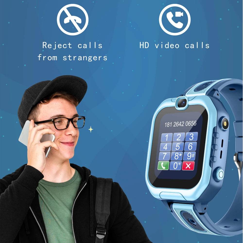 Ceas Inteligent pentru Copii cu GPS 4G și Monitorizare SOS - Venduqo
