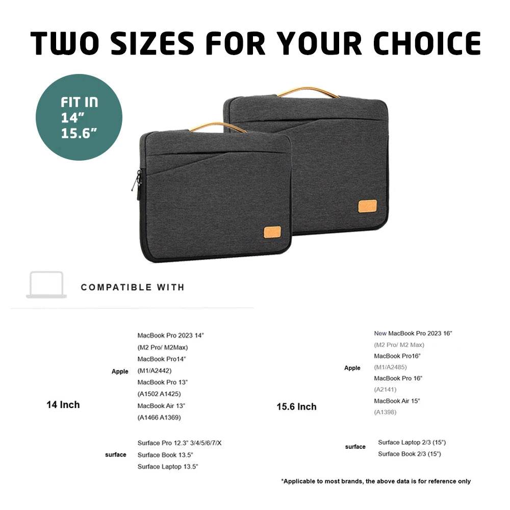 Geantă Laptop Sleeve Portabilă pentru MacBook și Laptopuri de 15.6 inch - Venduqo