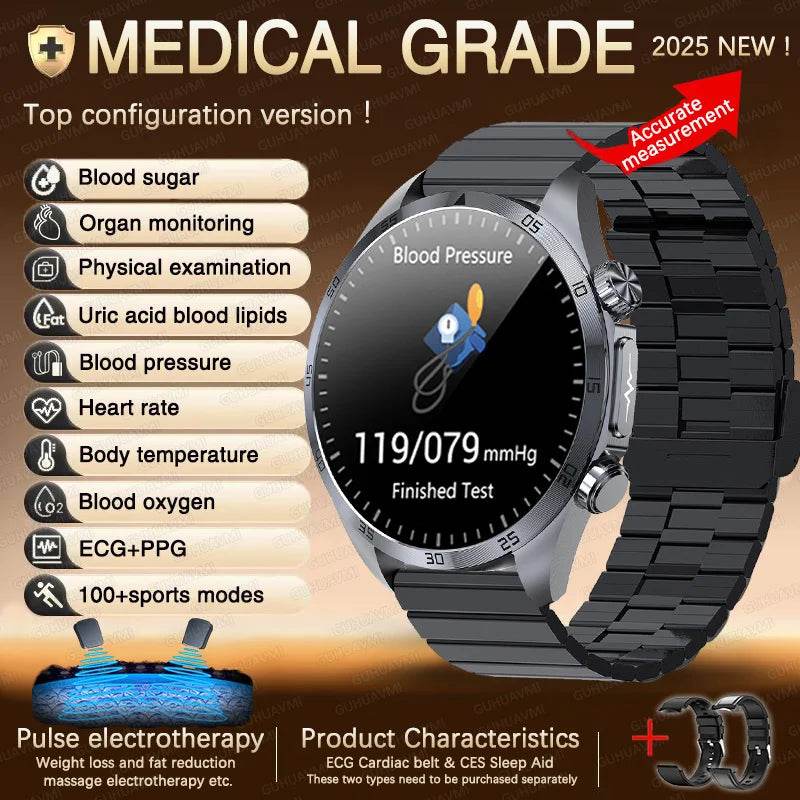 Ceas inteligent medical pentru fizioterapie 2025 - Venduqo