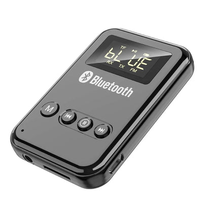 Receivitor și Transmițător Bluetooth 5.0 cu LCD, 3.5MM AUX