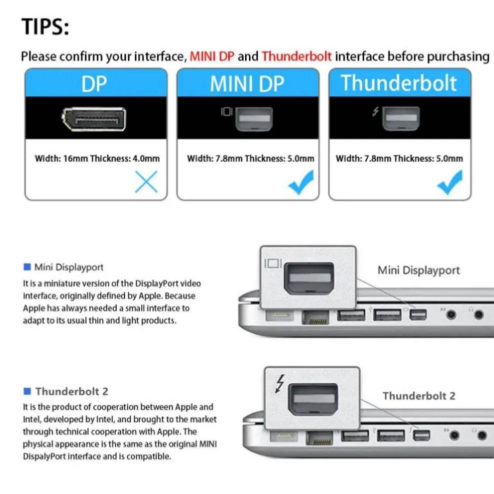 Adaptor Mini DP la HDMI 4K - Venduqo