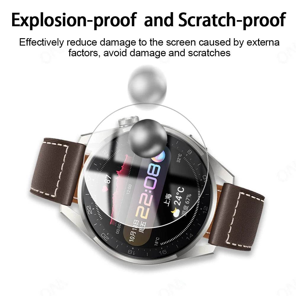 Sticlă Temperată pentru Huawei Watch 3 Pro 48mm și 46mm - Venduqo
