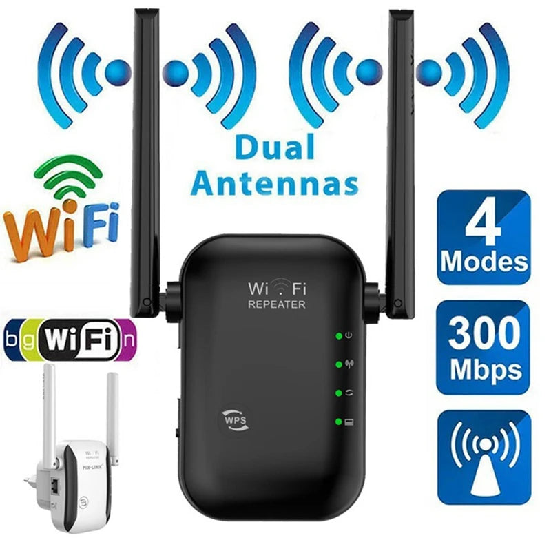 Amplificator WiFi 300Mbps - Extensor Wireless 2.4G