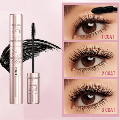 Mascara Waterproof pentru Gene Lungi și Voluminoase - Negru