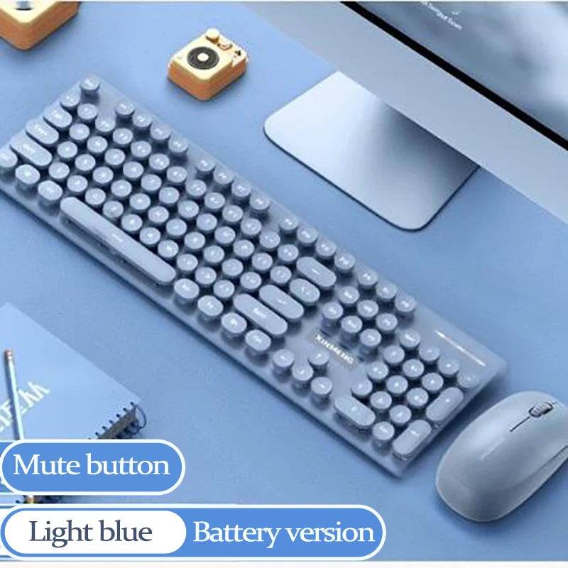 Set Tastatură și Mouse Wireless UTHAI N520 2.4G - Venduqo