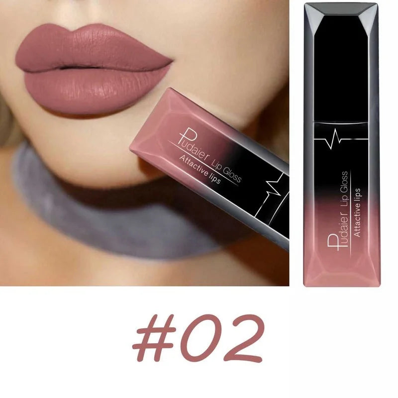 Ruj Waterproof Velvet Matte - 17 Culori Rezistente