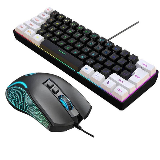 Combo Kit Tastatură și Mouse Gaming 60% - Venduqo