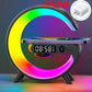 Stație de Încărcare Wireless Multifuncțională cu Alarmă și Boxă Bluetooth RGB - Venduqo