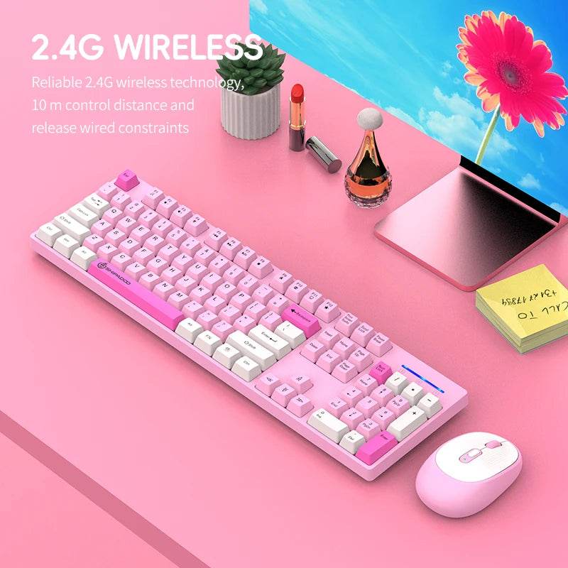 Tastatură Gaming Wireless Unsharkable & Shipadoo pentru Laptopuri și PC - Venduqo