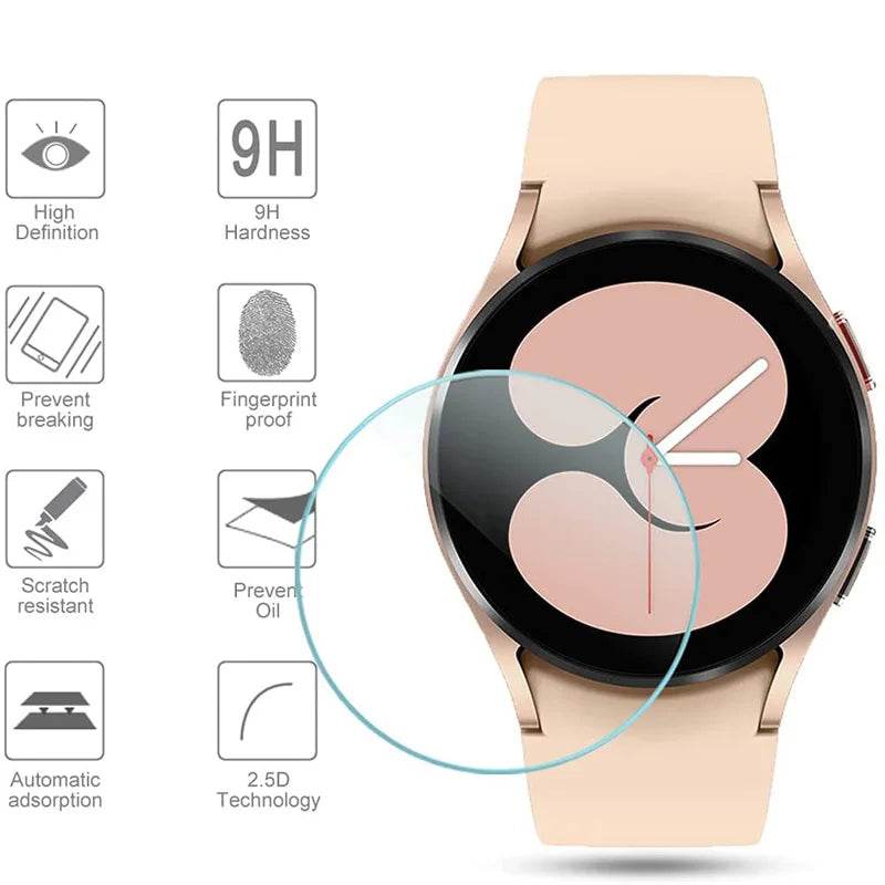 Protecție din Sticlă Temperată pentru Samsung Galaxy Watch 5 Pro/5/4 44mm/40mm - Venduqo