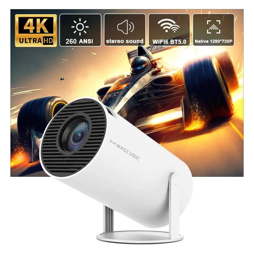 Proiector Magcubic HY300 Pro 4K cu Android 11 și WiFi6 - Venduqo