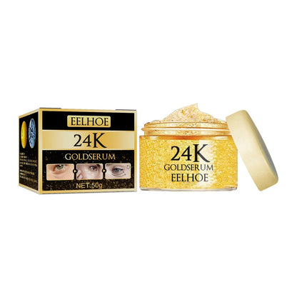 Crema de Față cu Aur 24K - Fermitate, Anti-îmbătrânire, Hidratantă