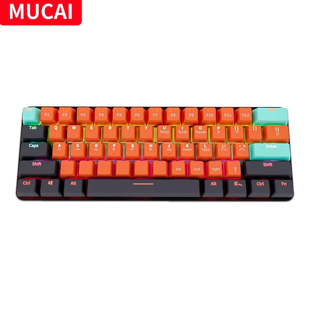Tastatură Mecanică USB Mini Gaming 61 Taste - Venduqo