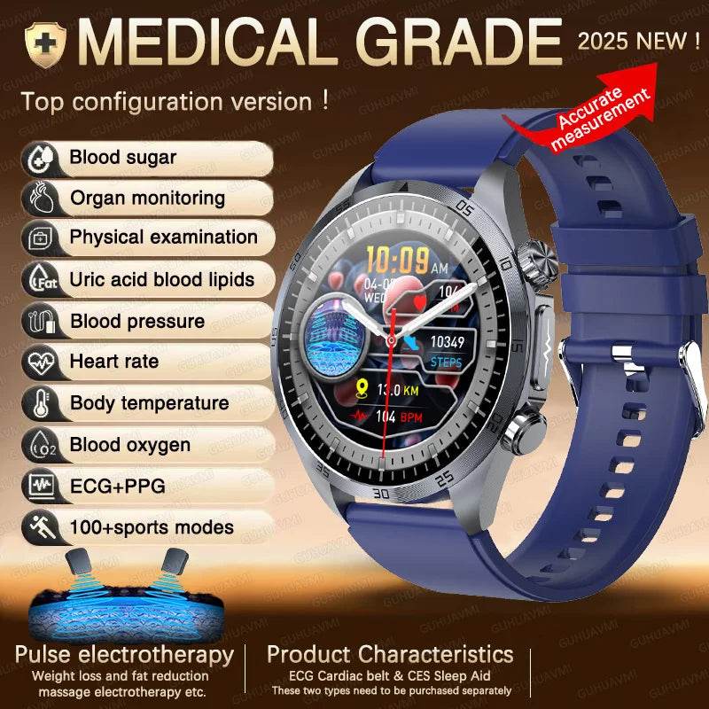 Ceas inteligent medical pentru fizioterapie 2025 - Venduqo