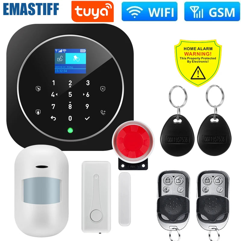 Sistem de Alarma WiFi eMastiff Smart - Control prin Aplicație & Activare Vocală