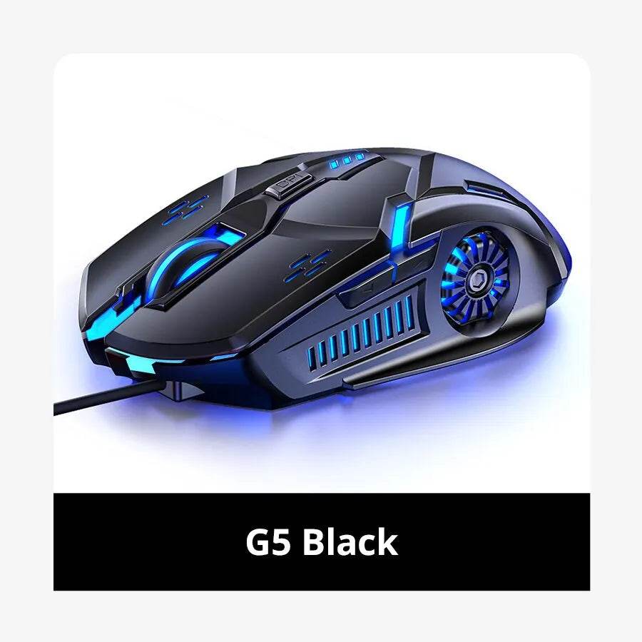 Mouse Wired Luminous Silver Eagle G5 cu 6 Butoane - Venduqo