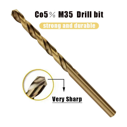 Set de Burghie Twist din Oțel Rapid M35 SLUGB Cobalt