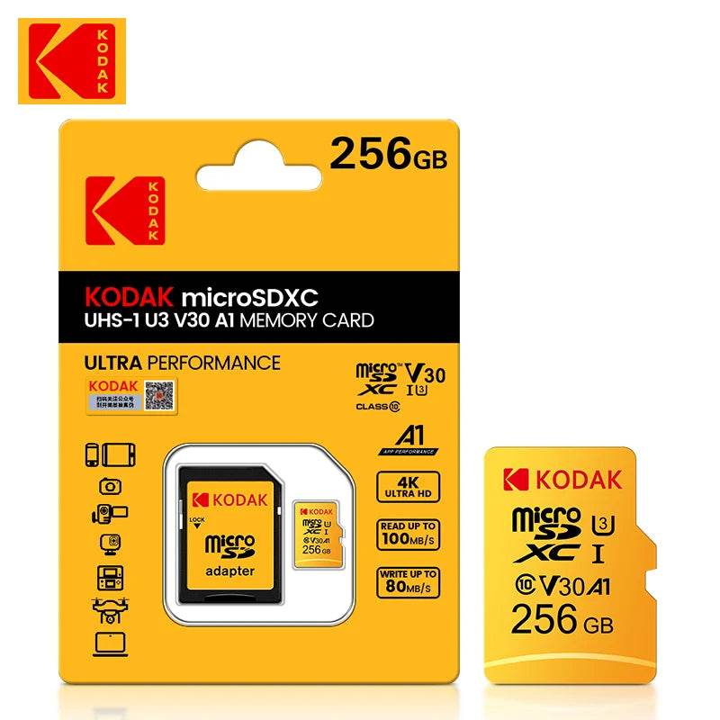 Card de Memorie Kodak High Speed 100MB/s 32GB-256GB UHS-I - Venduqo
