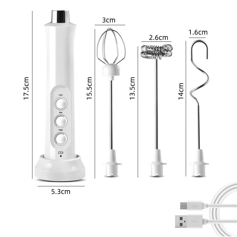 Mixer Electric BALASHOV 3 În 1 - Spumare, Bătut, Frământat