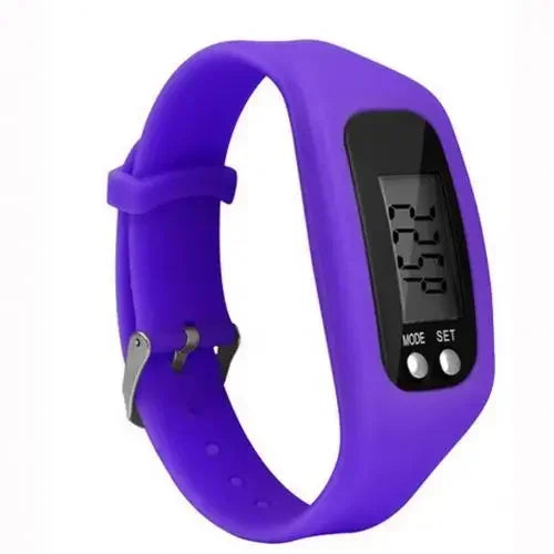 Ceas Digital Pedometer din Silicon pentru Sport