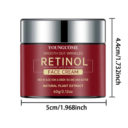 Crema de Față Anti-Aging cu Retinol, Hidratantă și Revitalizantă