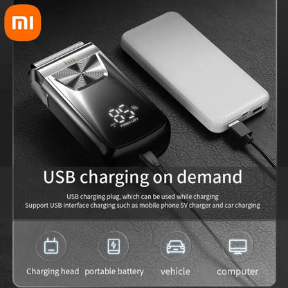 Mașină de Ras Electrică Xiaomi Originală - Ras Profesional Wireless