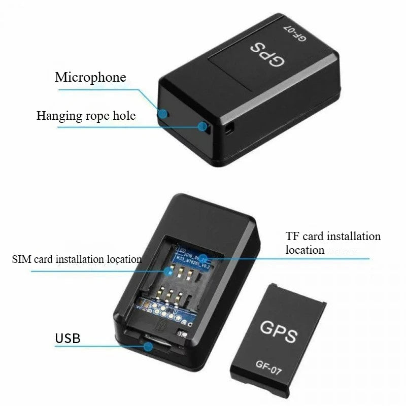 Dispozitiv GPS Mini Tracker Magnetic pentru Autovehicule