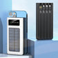 Power Bank Solar Lenovo 200000mAh cu Cablu Integrat - Venduqo