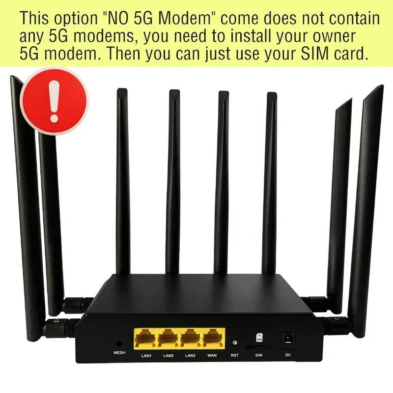 Router 1800Mbps 4G 5G WiFi6 Mesh Cioswi Z2105AX-T - Venduqo