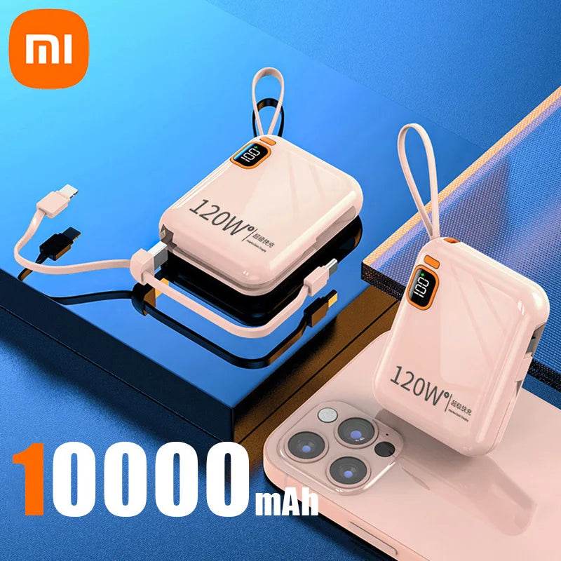 Baterie Externa Xiaomi 120W 50000mAh cu Incarcare Rapida - Venduqo