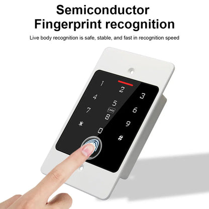 Controler de Acces RFID Waterproof WIFI cu Cititor de Amprente