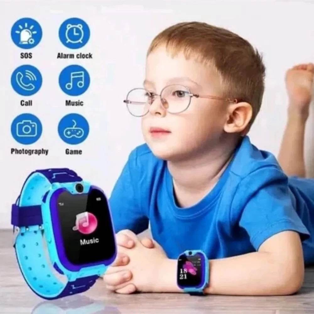 Ceas Smart Q12 pentru Copii 1.44 Inch cu SOS și Apeluri - Venduqo