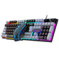 Set Tastatură și Mouse Wired Luminiscente Mecanic pentru PC - Venduqo