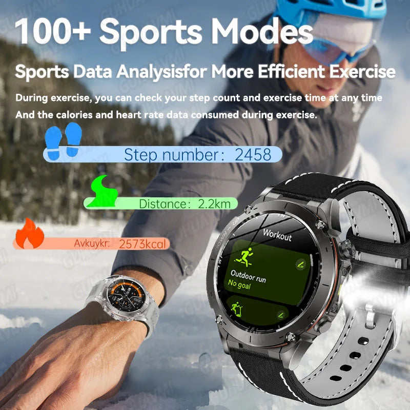 GPS Smartwatch for Adventurers - 1.43" AMOLED Waterproof