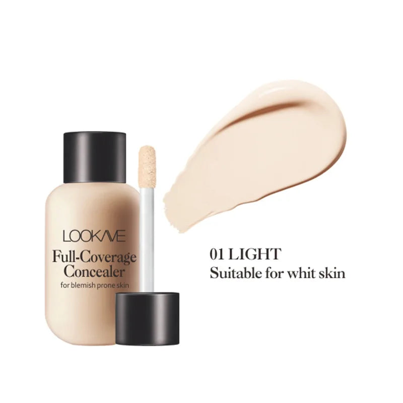 Concealer Lichid Waterproof 3 Culori Matte - Acoperire Completă