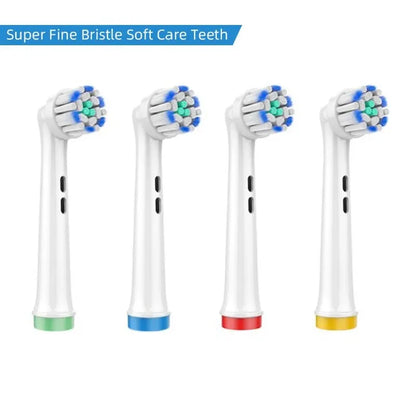 Set 4 Capete de Înlocuire pentru Periuțe Electrice Oral-B