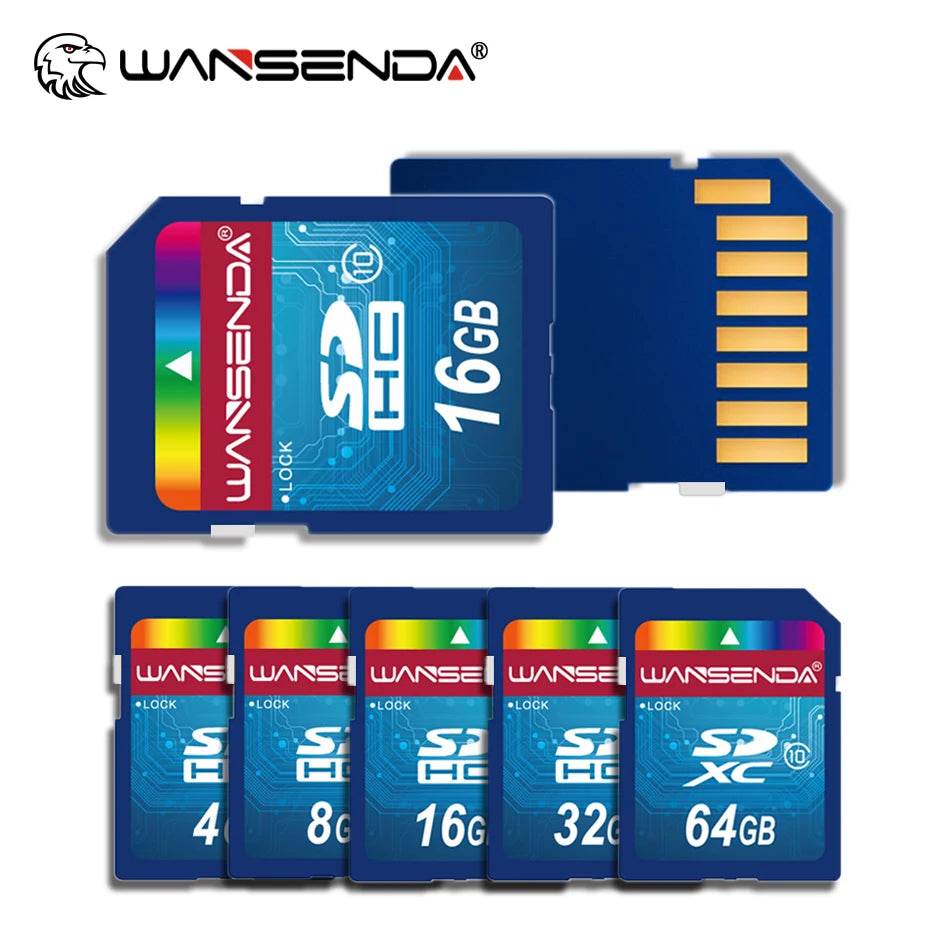 Card SD Wansenda Capacitate Reală 4GB 8GB 16GB 32GB 64GB - Venduqo